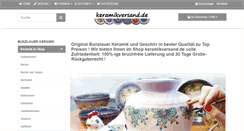 Desktop Screenshot of keramikversand.de